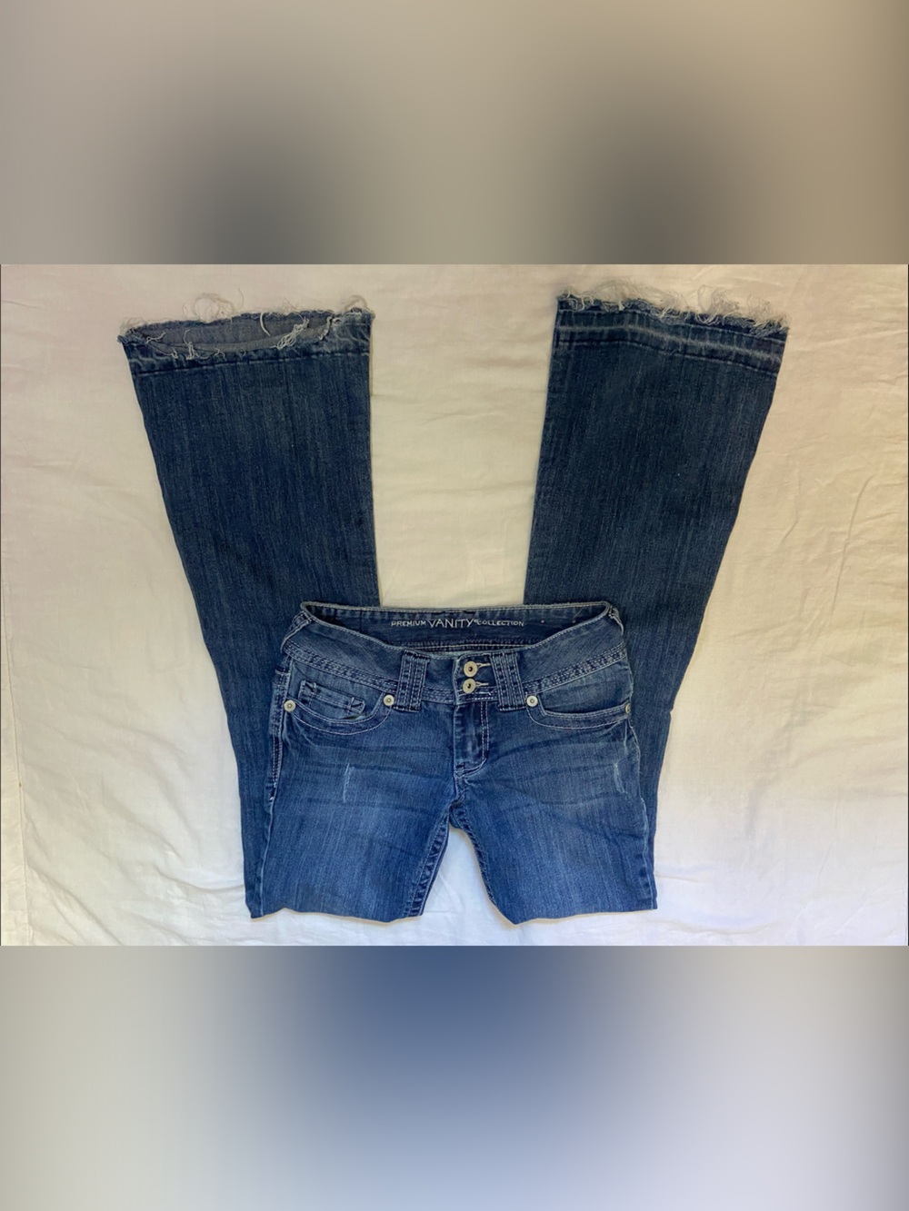 Y2K Vanity Flared Lowrise Jeans